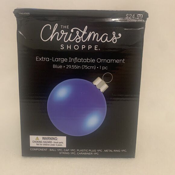 The Christmas‎ Shoppe Extra Large Inflatable Ornament Please Message Before Buy - Picture 3 of 11